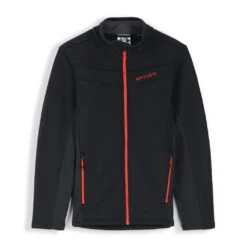 Spyder Mens Encore Full Zip - Black
