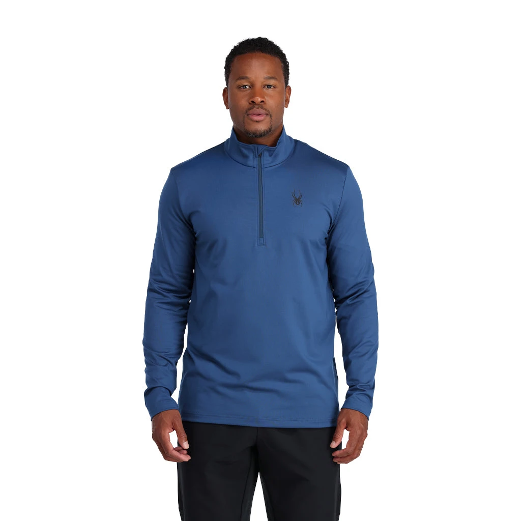 Spyder Mens Prospect Half Zip - Abyss 3 Spyder Mens Prospect Half Zip - Abyss - Image 3