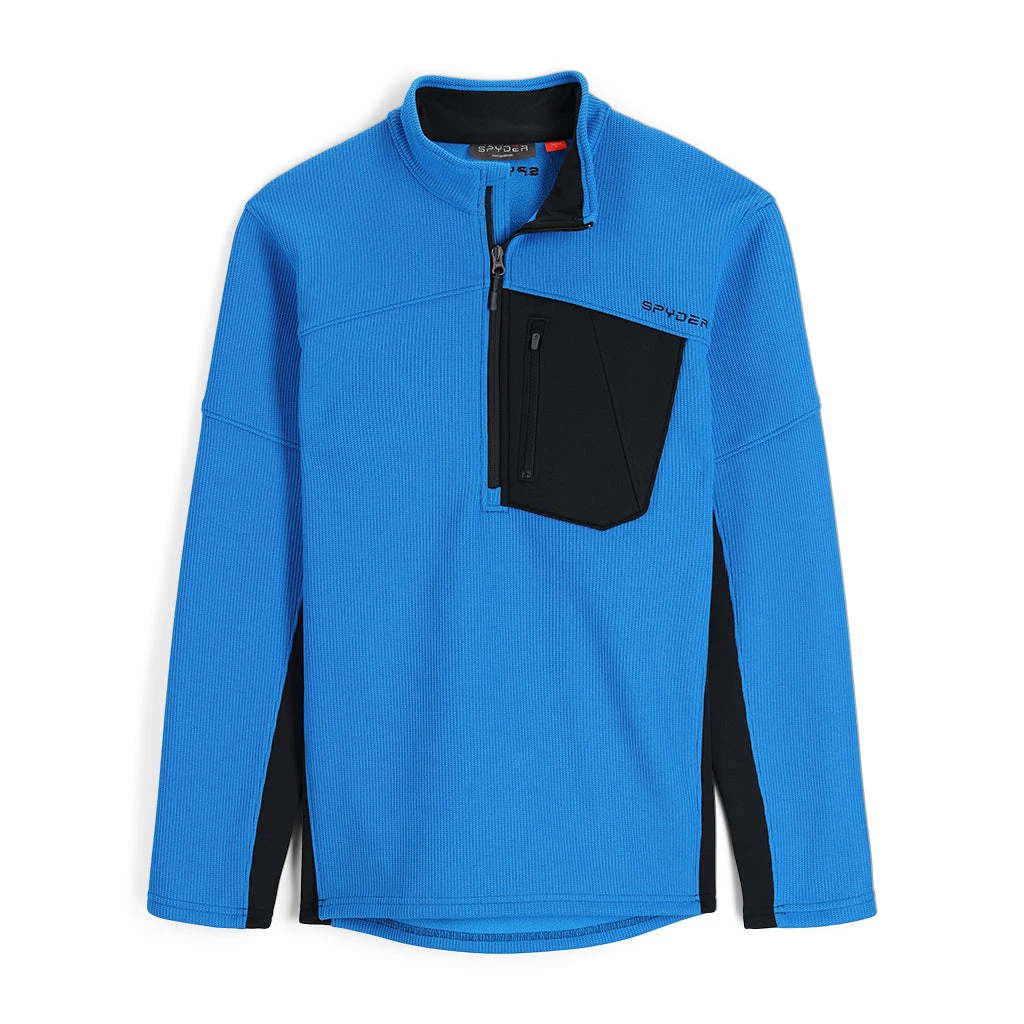 Spyder Mens Bandit Half Zip - Collegiate Black 1 Spyder Mens Bandit Half Zip - Collegiate Black