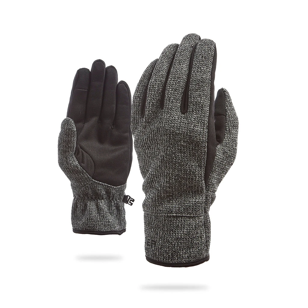 Spyder Mens Bandit Glove - Black Alloy 1 Spyder Mens Bandit Glove - Black Alloy