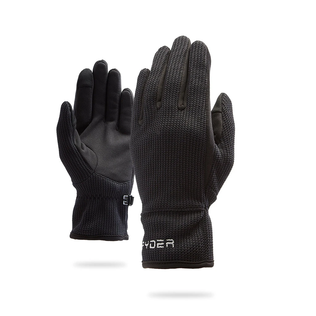 Spyder Womens Bandit Glove - Black (2021) 1 Spyder Womens Bandit Glove - Black (2021)