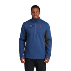 Spyder Mens Bandit Wengen Half Zip - Abyss Volcano 5 Spyder Mens Bandit Wengen Half Zip - Abyss Volcano -Spyder 205338 415 1 xtg5fm