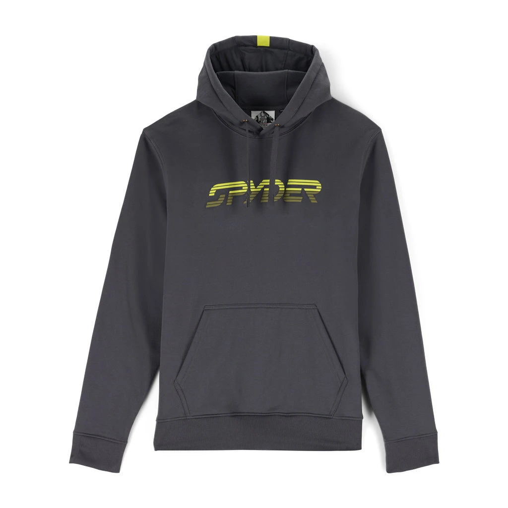 Spyder Mens Retro Logo Pullover - Ebony 1 Spyder Mens Retro Logo Pullover - Ebony