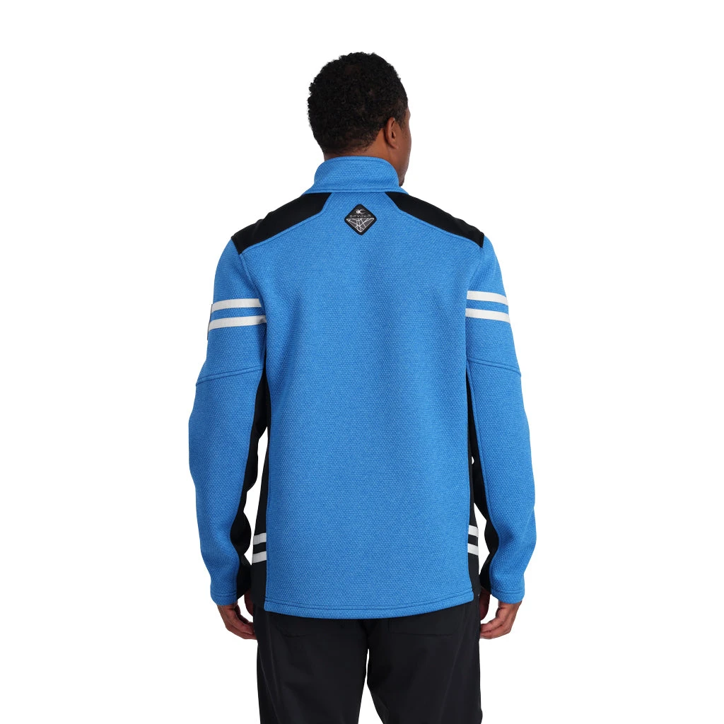 Spyder Mens Wengen Half Zip - Collegiate 2 Spyder Mens Wengen Half Zip - Collegiate - Image 2