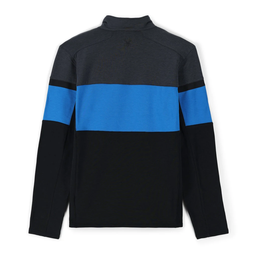 Spyder Mens Speed Half Zip - Black Collegiate 2 Spyder Mens Speed Half Zip - Black Collegiate - Image 2