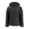 Spyder Womens Timeless Hooded - Black Black