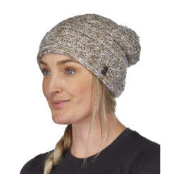 Spyder Womens Twisty Knit Pom - Cashmere