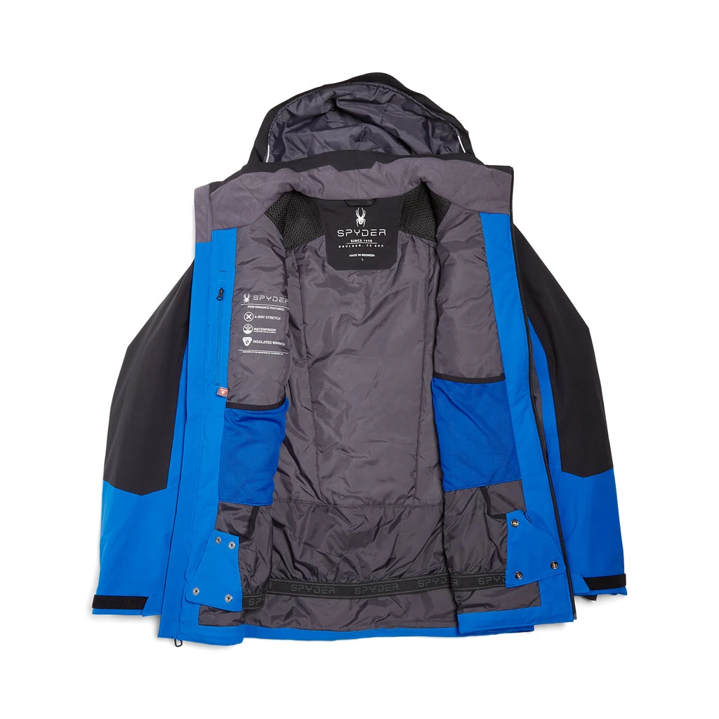 Spyder Mens Seventy Eight - Black Collegiate 5 Spyder Mens Seventy Eight - Black Collegiate - Image 5