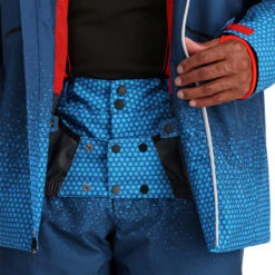 Spyder Mens Primer - Faded Geo Collegiate -Spyder 221048 432 5 yhjybu