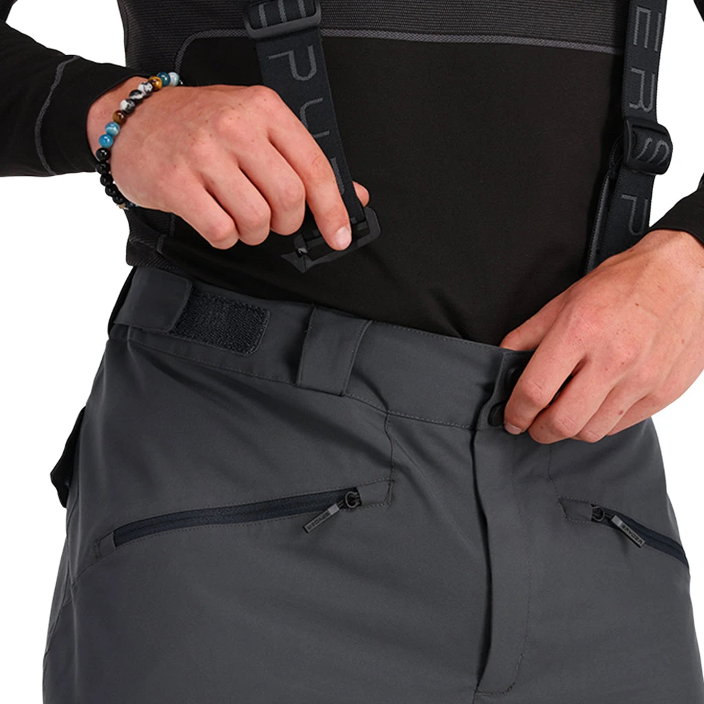 Spyder Mens Sentinel Regular Fit - Ebony 4 Spyder Mens Sentinel Regular Fit - Ebony - Image 4