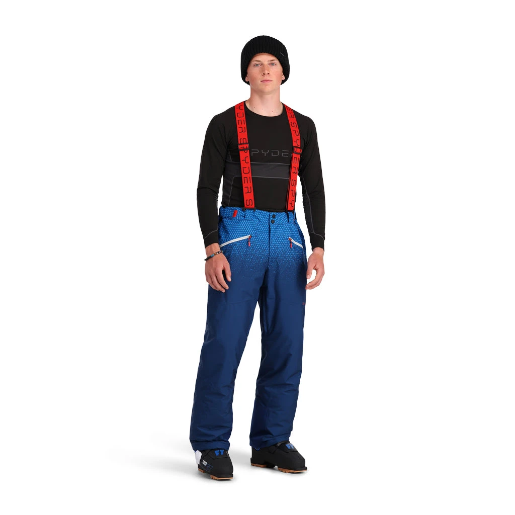 Spyder Mens Sentinel Regular Fit - Faded Geo Collegiate 2 Spyder Mens Sentinel Regular Fit - Faded Geo Collegiate - Image 2