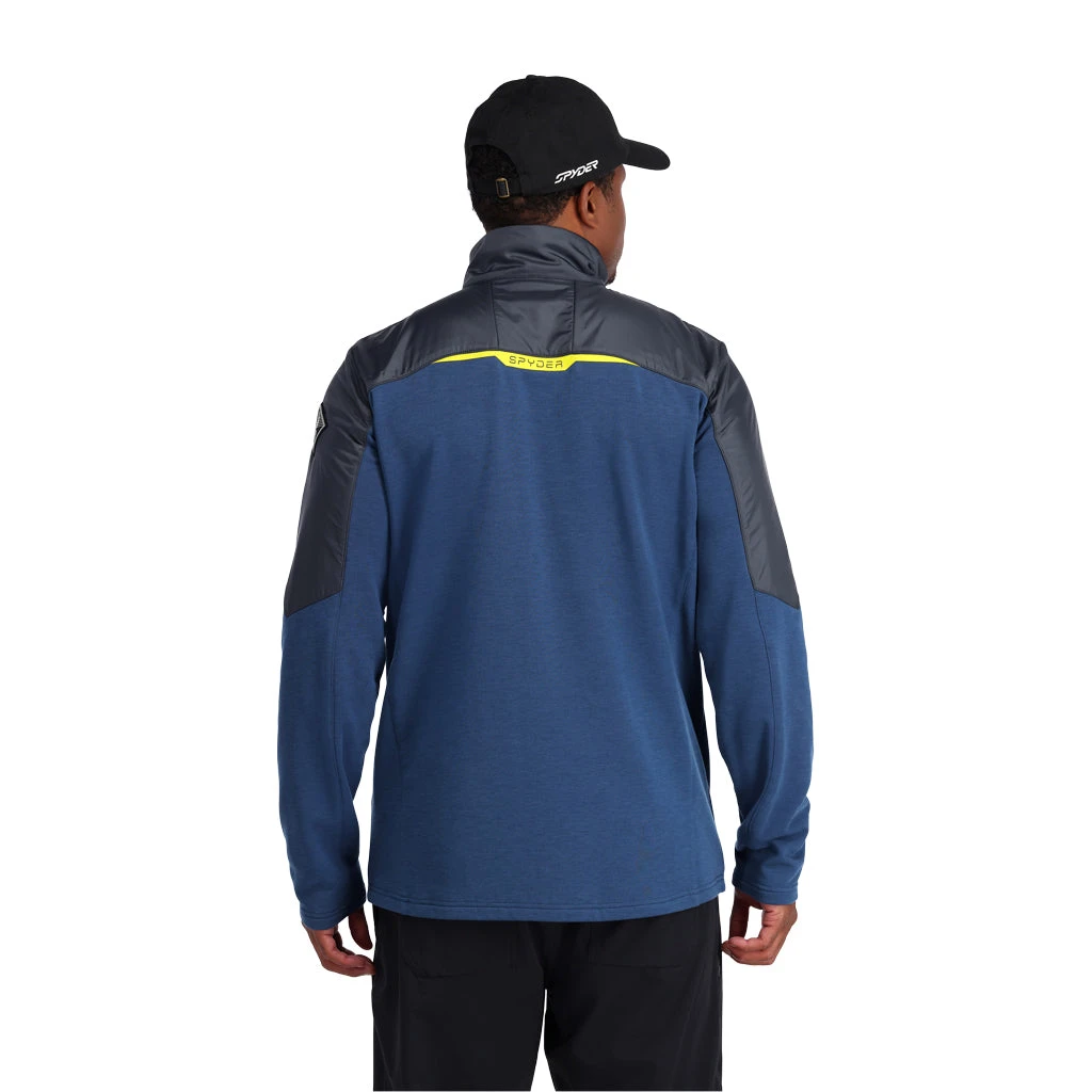 Spyder Mens Leader Graphene Full Zip - Abyss Citron 2 Spyder Mens Leader Graphene Full Zip - Abyss Citron - Image 2