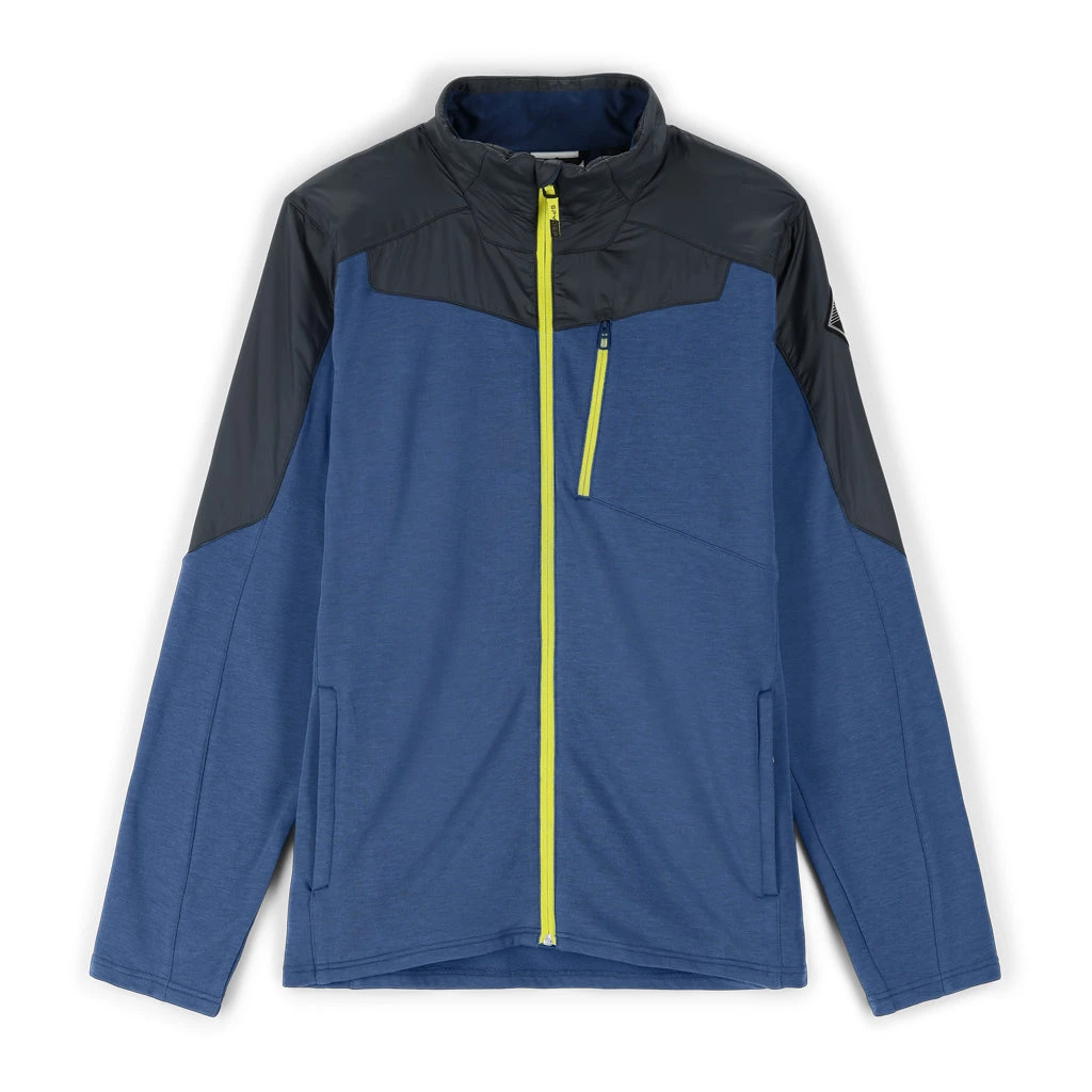 Spyder Mens Leader Graphene Full Zip - Abyss Citron 1 Spyder Mens Leader Graphene Full Zip - Abyss Citron