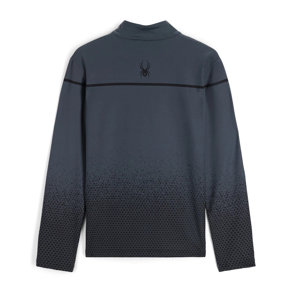 Spyder Mens Spirit Of '78 Half Zip - Faded Geo Ebony 2 Spyder Mens Spirit Of '78 Half Zip - Faded Geo Ebony - Image 2