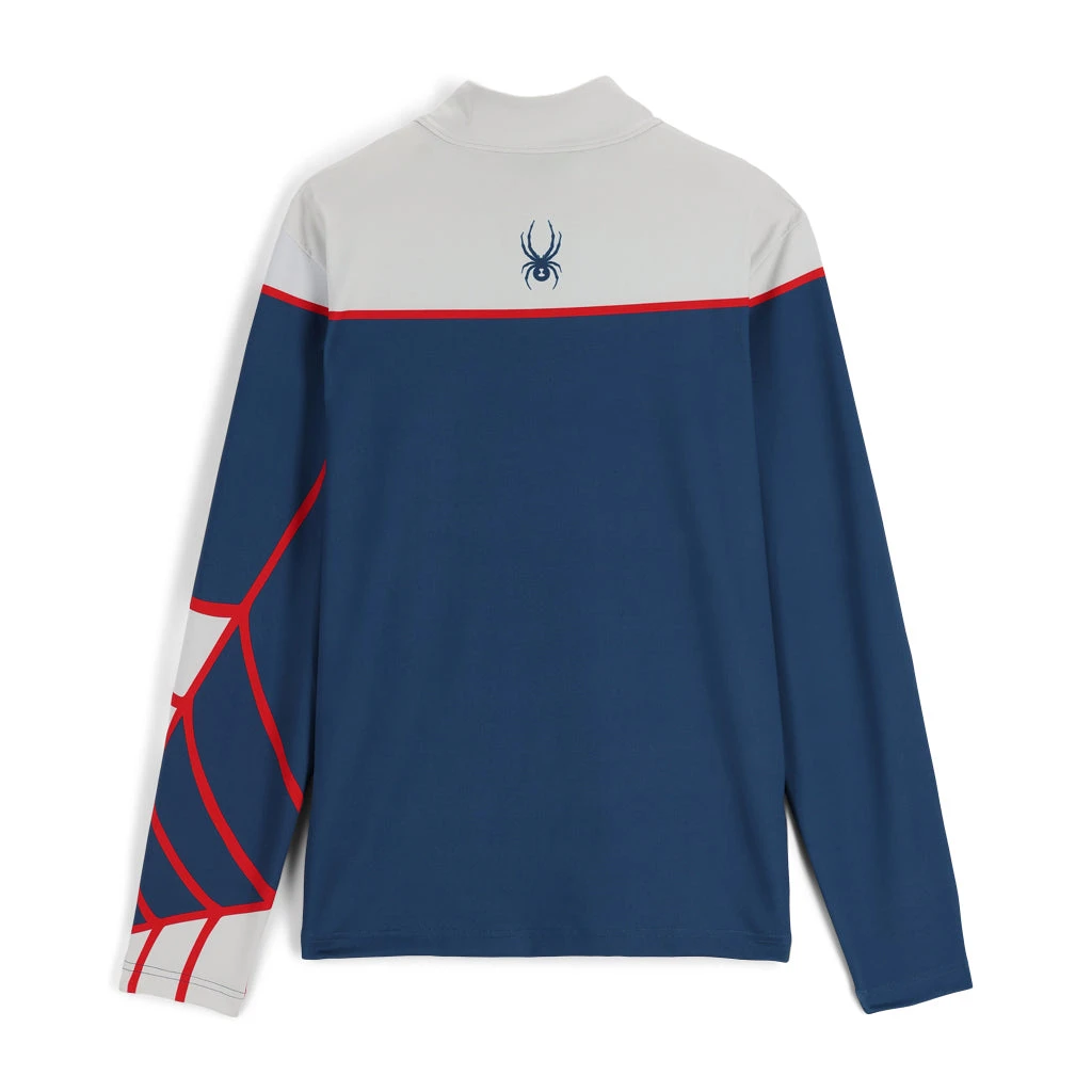 Spyder Mens Spirit Of '78 Half Zip - Glacier Abyss 3 Spyder Mens Spirit Of '78 Half Zip - Glacier Abyss - Image 3