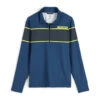 Spyder Mens Spirit Of '78 Half Zip - Abyss Citron