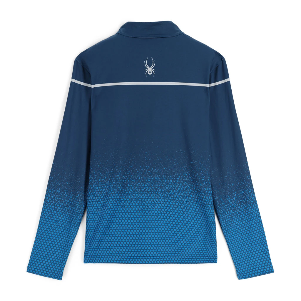 Spyder Mens Spirit Of '78 Half Zip - Faded Geo Collegiate 2 Spyder Mens Spirit Of '78 Half Zip - Faded Geo Collegiate - Image 2