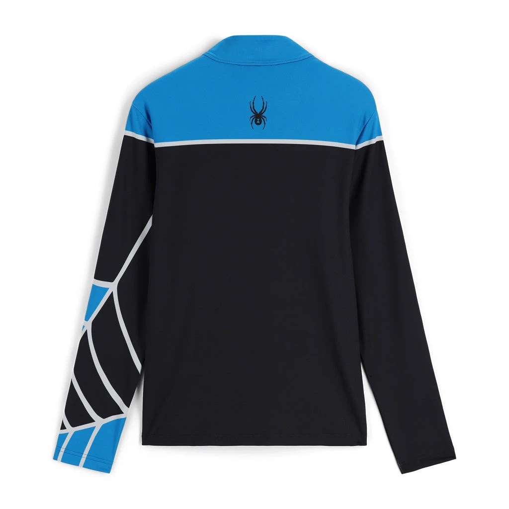 Spyder Mens Spirit Of '78 Half Zip - Collegiate Black 2 Spyder Mens Spirit Of '78 Half Zip - Collegiate Black - Image 2