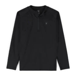 Spyder Mens Tuner Half Zip - Black
