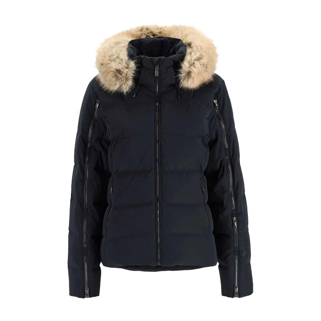 Spyder Womens Falline Faux Fur - Black 1 Spyder Womens Falline Faux Fur - Black