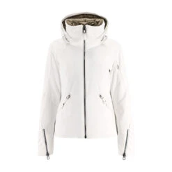 Spyder Womens Pinnacle No Faux Fur - White