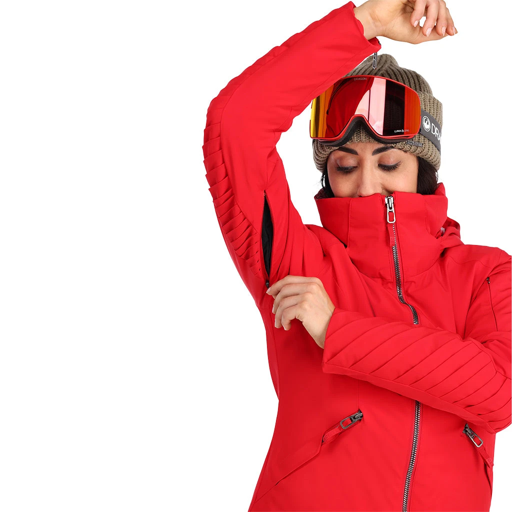 Spyder Womens Pinnacle No Faux Fur - Pulse 7 Spyder Womens Pinnacle No Faux Fur - Pulse - Image 7