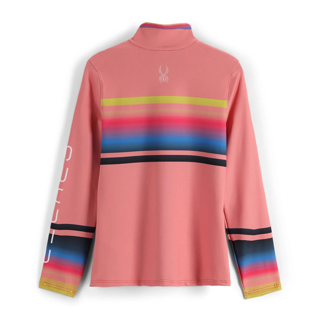 Spyder Womens Ombre Half Zip - Tropic 2 Spyder Womens Ombre Half Zip - Tropic - Image 2