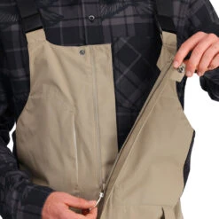 Spyder Mens Terrain Bib - Timber Wolf -Spyder 228806 267 3 dph4pd