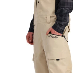 Spyder Mens Terrain Bib - Safari -Spyder 228806 278 3 clx7n1