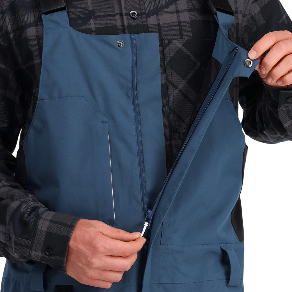 Spyder Mens Terrain Bib - Insignia Blue 4 Spyder Mens Terrain Bib - Insignia Blue - Image 4