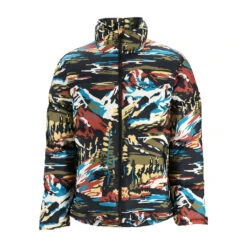 Spyder Mens Windom Jacket - Black Paint By Number