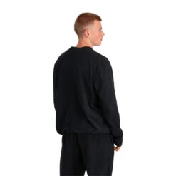 Spyder Mens Lounge Crew - Black 12 Spyder Mens Lounge Crew - Black -Spyder 228825 001 2 lshecg