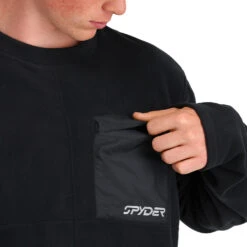 Spyder Mens Lounge Crew - Black 15 Spyder Mens Lounge Crew - Black -Spyder 228825 001 5 flieoq