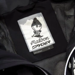 Mens Malbon X Spyder - Black 11 Mens Malbon X Spyder - Black -Spyder 336370 001 3