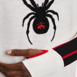 Mens Spyder X Brooks Brothers Crewneck - White -Spyder MS01101 WHITE 6