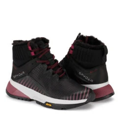 Womens Summit - Fur - Black -Spyder SUMMITWOMENS BLACKWBLACKFUR SP10116